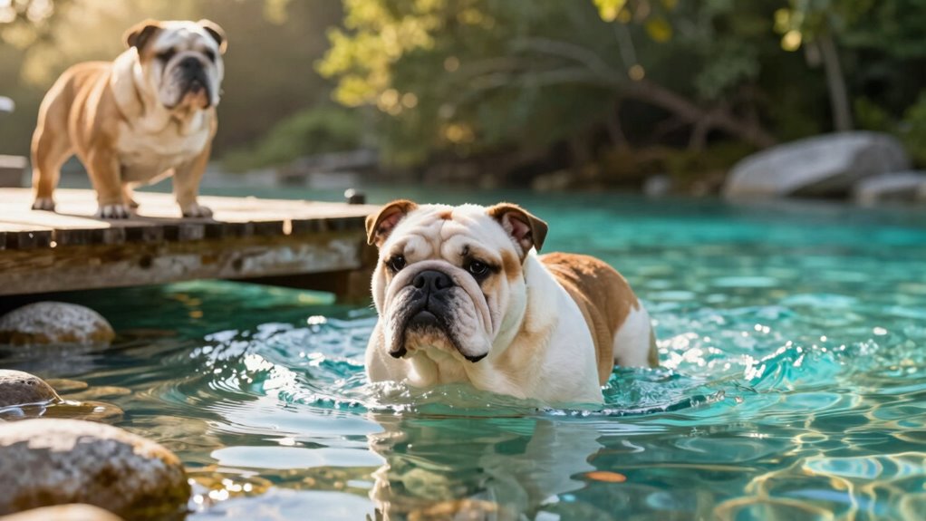 English Bulldogs and Water Swimming Guide