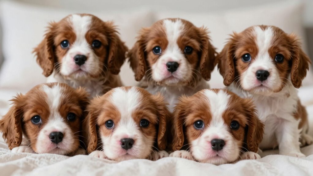 cavalier litter sizes vary