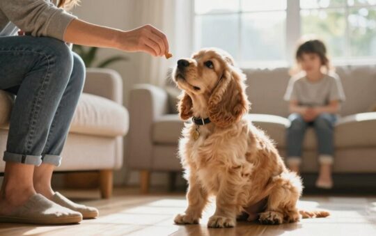 Training Cocker Spaniels to Be Good Family Dogs
