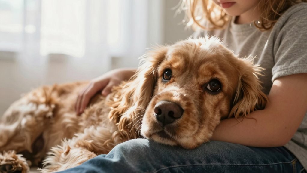 cocker spaniels provide companionship