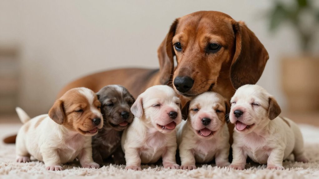 dachshund litter size factors