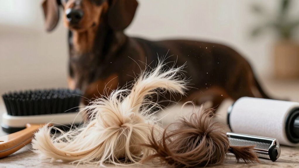 dachshund shedding by coat type