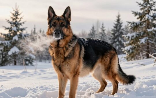 How Cold Do German Shepherds Like It?