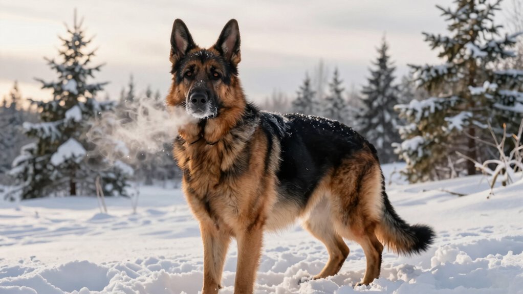 How Cold Do German Shepherds Like It?