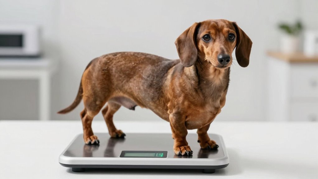 mini dachshund weight management
