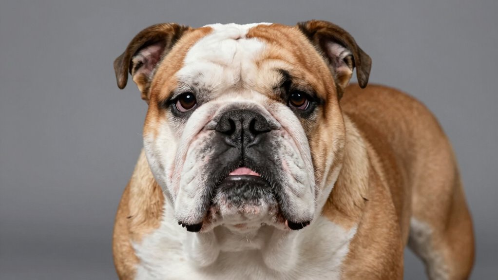 muscular wrinkled charming presence