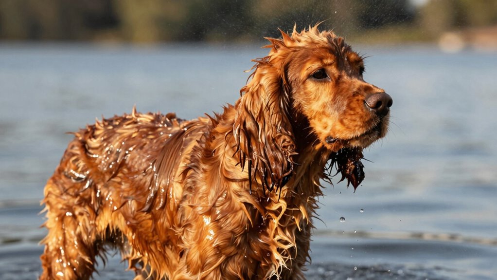post swim grooming routine