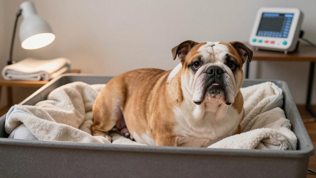 prepare for bulldog birth