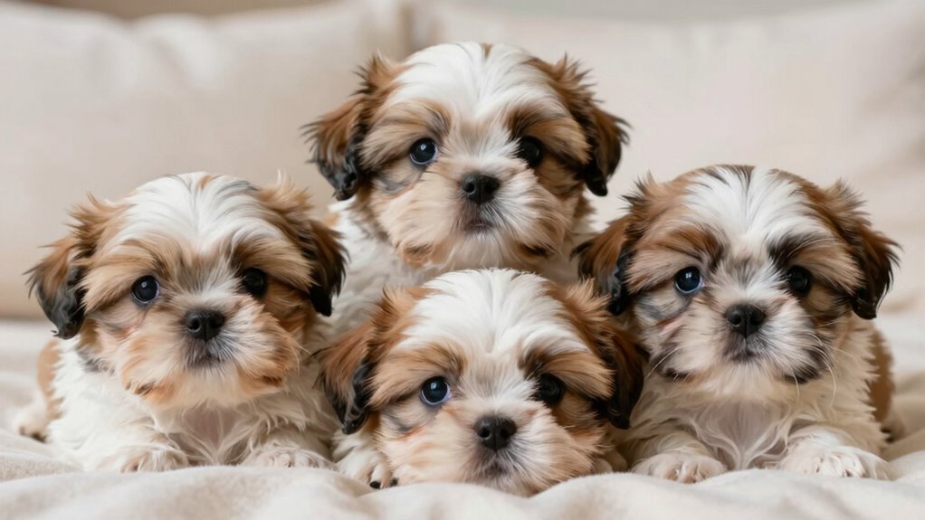 shih tzu litter size average