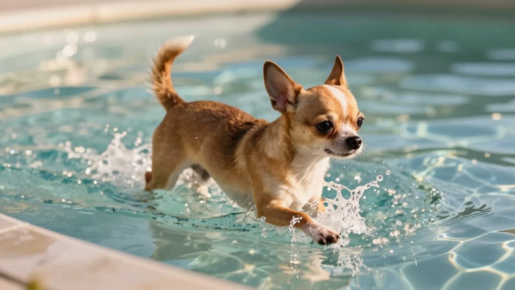 swimming enhances chihuahua well being