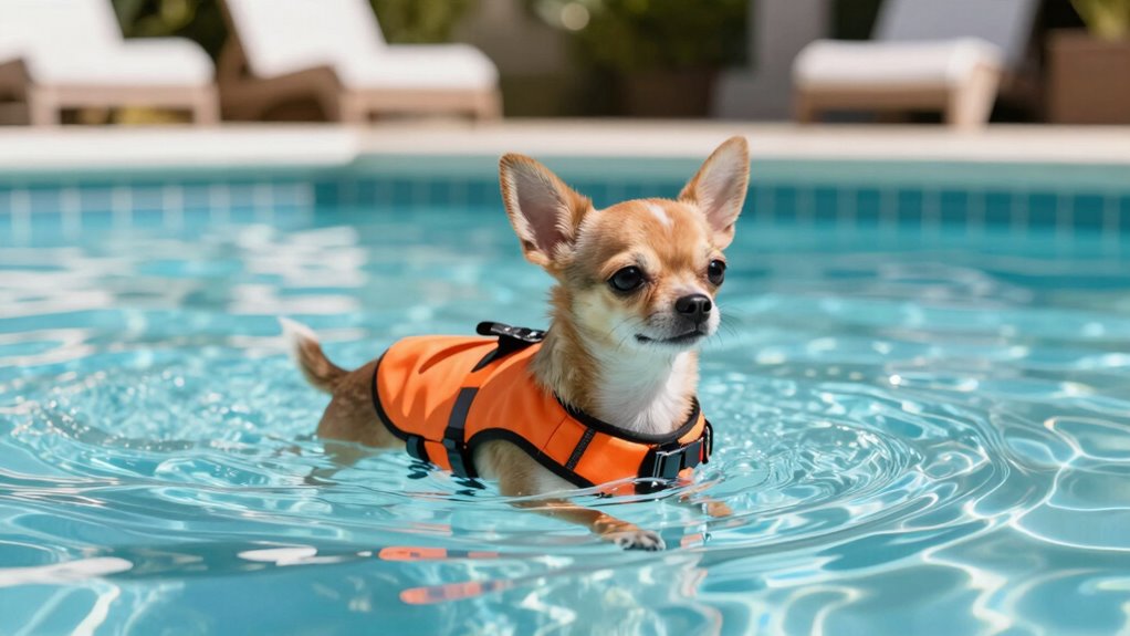 swimming safety for chihuahuas