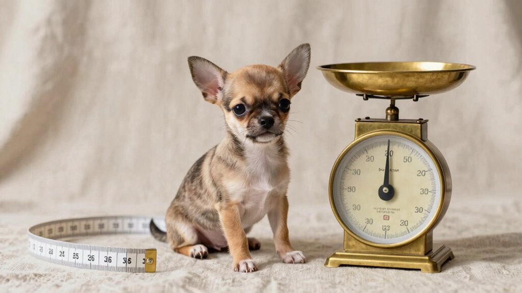 track chihuahua weight growth