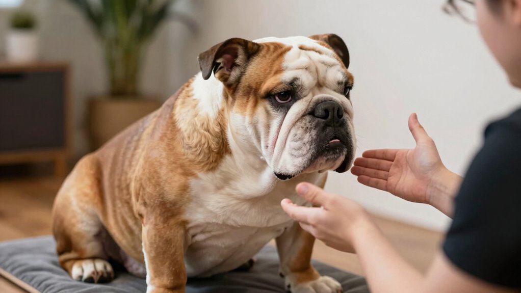 train bulldog for quiet