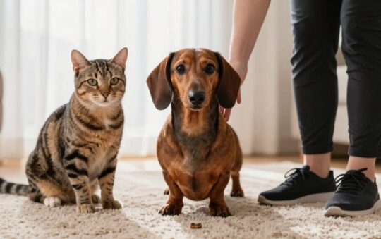 Making Dachshunds and Cats Good Compatible Companions Through Training