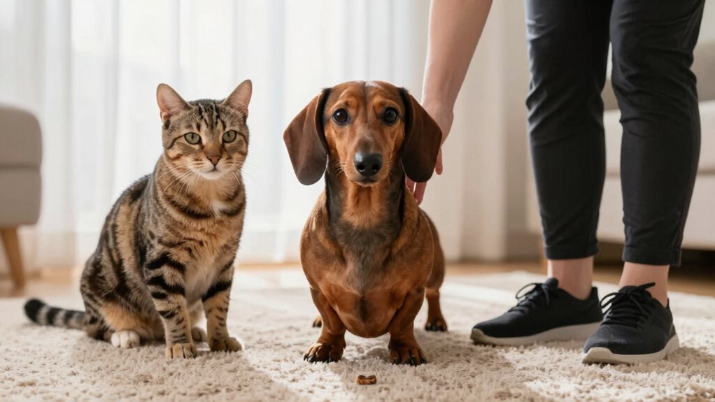 Making Dachshunds and Cats Good Compatible Companions Through Training
