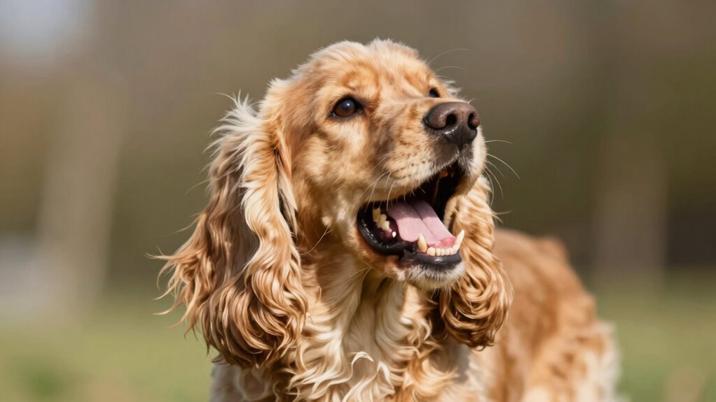 understanding cocker spaniel barking